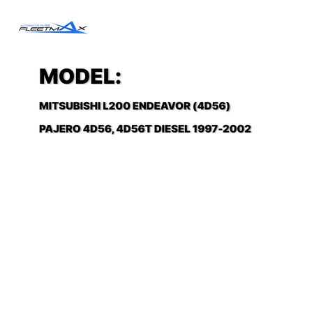 FLEETMAX AIR FILTER MITSUBISHI L200 ENDEAVOR (4D56) MD603384 / PAJERO 4D56, 4D56T DIESEL 97-02 FAS8924 ( 1 PC )