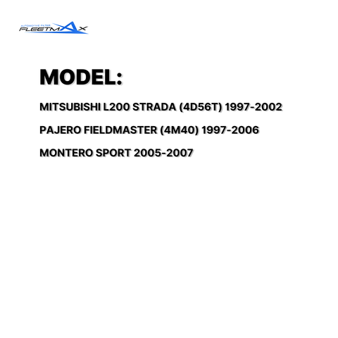 FLEETMAX AIR FILTER MITSUBISHI L200 STRADA (4D56T) 97-02 MD620563, PAJERO FIELDMASTER (4M40) 97-06, MONTERO SPORT 05-07 FAS8906 ( 1 PC )