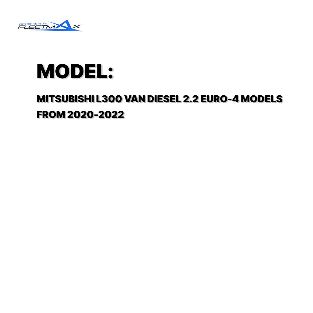 FLEETMAX AIR FILTER MITSUBISHI L300 VAN DIESEL 2.2 EURO-4 20-22 FAS8946 ( 1 PC )