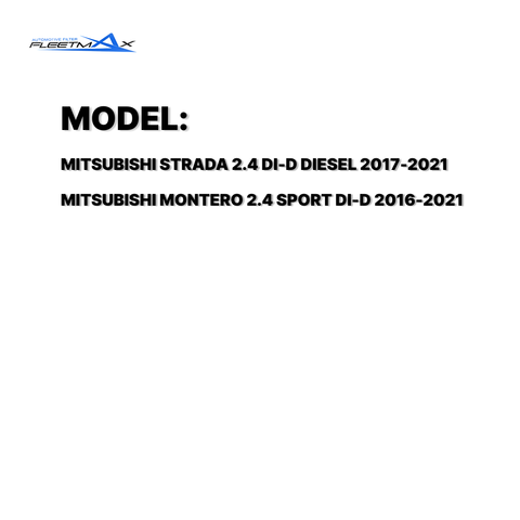 FLEETMAX AIR FILTER MITSUBISHI STRADA 2.4 DI-D DIESEL 17-21 GENUINE TYPE / MONTERO 2.4 SPORT DI-D 16-21 FAS8950 ( 1 PC )