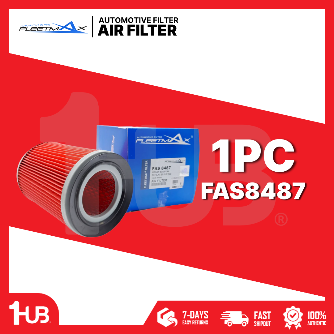 FLEETMAX AIR FILTER NISSAN POWER PICK-UP (BD25) DSL 90-99 -80G00 / TERRANO (TD27) DSL 93-95 FAS8487 ( 1 PC )