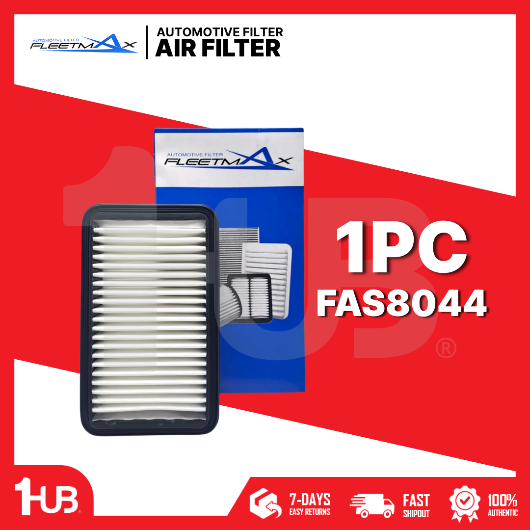 FLEETMAX AIR FILTER SUZUKI CARRY DA52, DA63T, CHANA 95-99 -77A PANEL FAS8044 ( 1 PC )