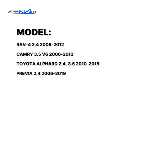 FLEETMAX AIR FILTER TOYOTA ALPHARD 2.4, 3.5 10-15, CAMRY 3.5 V6 06-12, PREVIA 2.4 06-19, RAV-4 2.4 06-12 FAS8583 ( 1 PC )