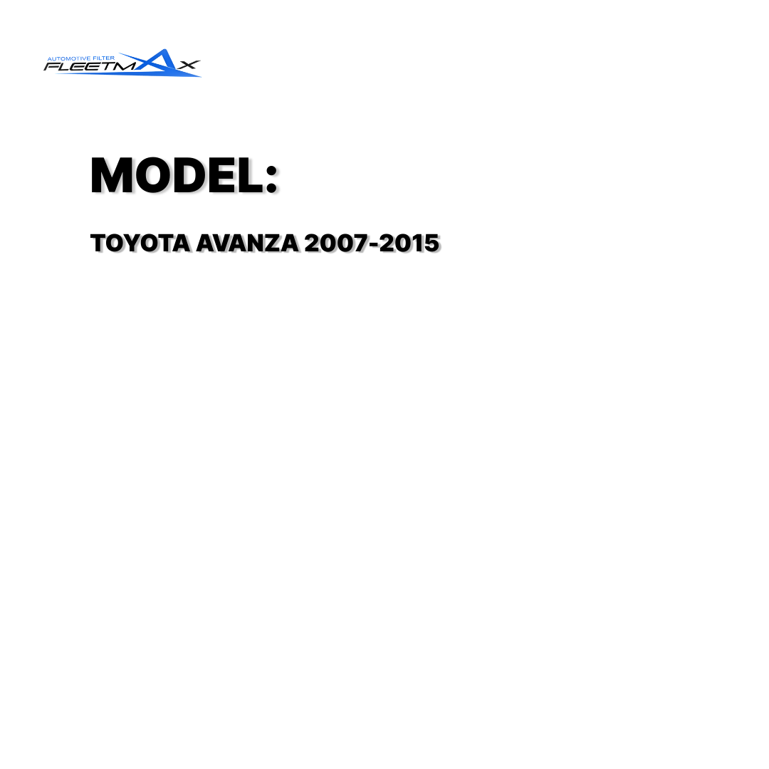 FLEETMAX AIR FILTER TOYOTA AVANZA 07-15 ELEMENT FAS8553 ( 1 PC )