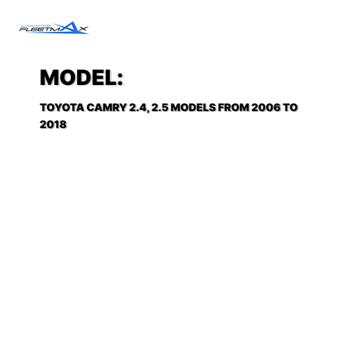 FLEETMAX AIR FILTER TOYOTA CAMRY 2.4, 2.5 06-18 FAS8590 ( 1 PC )