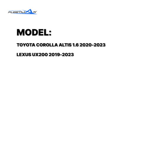 FLEETMAX AIR FILTER TOYOTA COROLLA ALTIS 1.6 20-23, LEXUS UX200 19-23 FAS8595 ( 1 PC )
