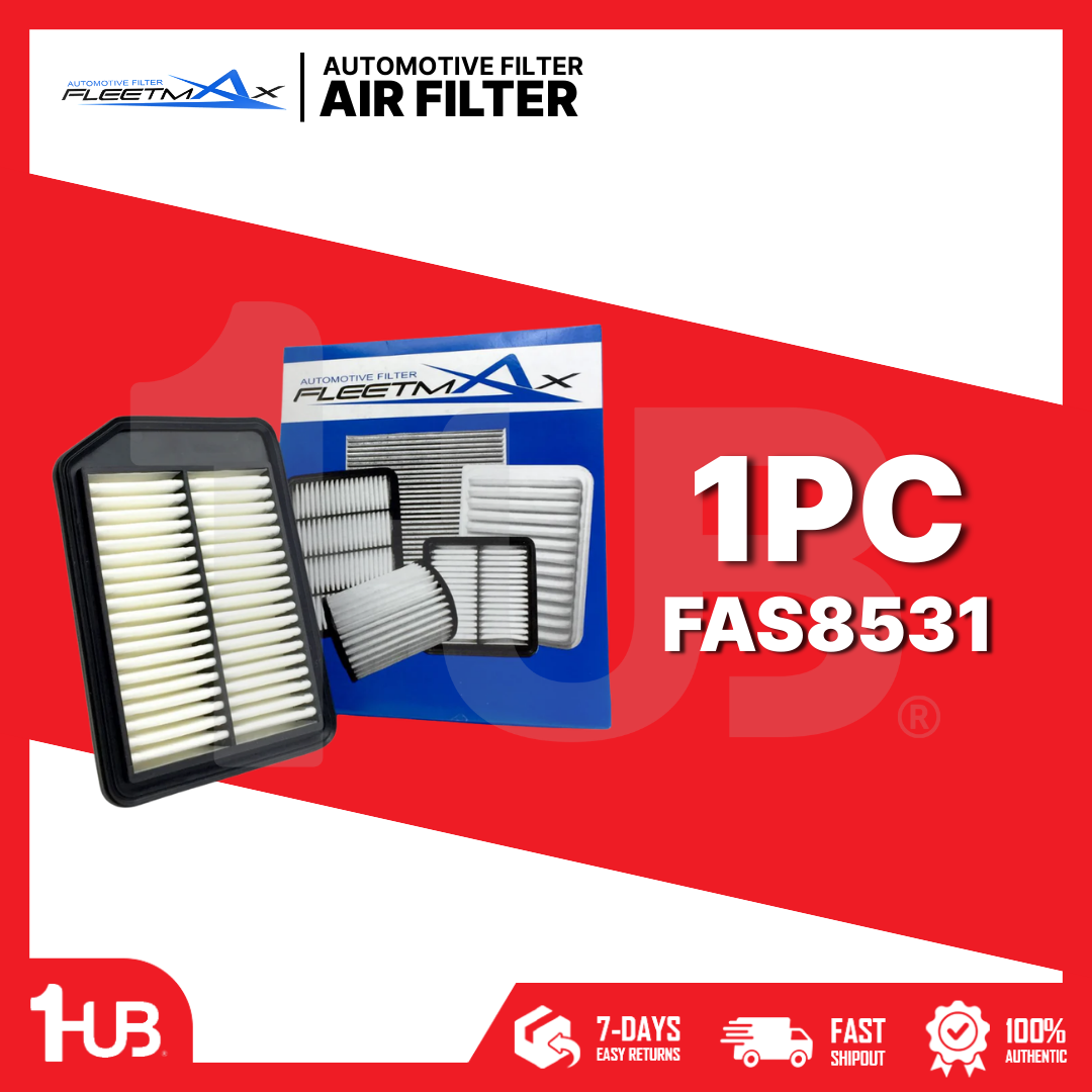 FLEETMAX AIR FILTER TOYOTA WIGO SPORT VVTI 17-20 FAS8531 ( 1 PC )