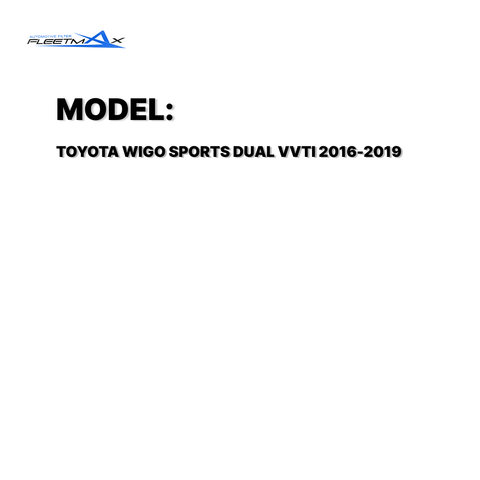 FLEETMAX AIR FILTER TOYOTA WIGO SPORT VVTI 17-20 FAS8531 ( 1 PC )
