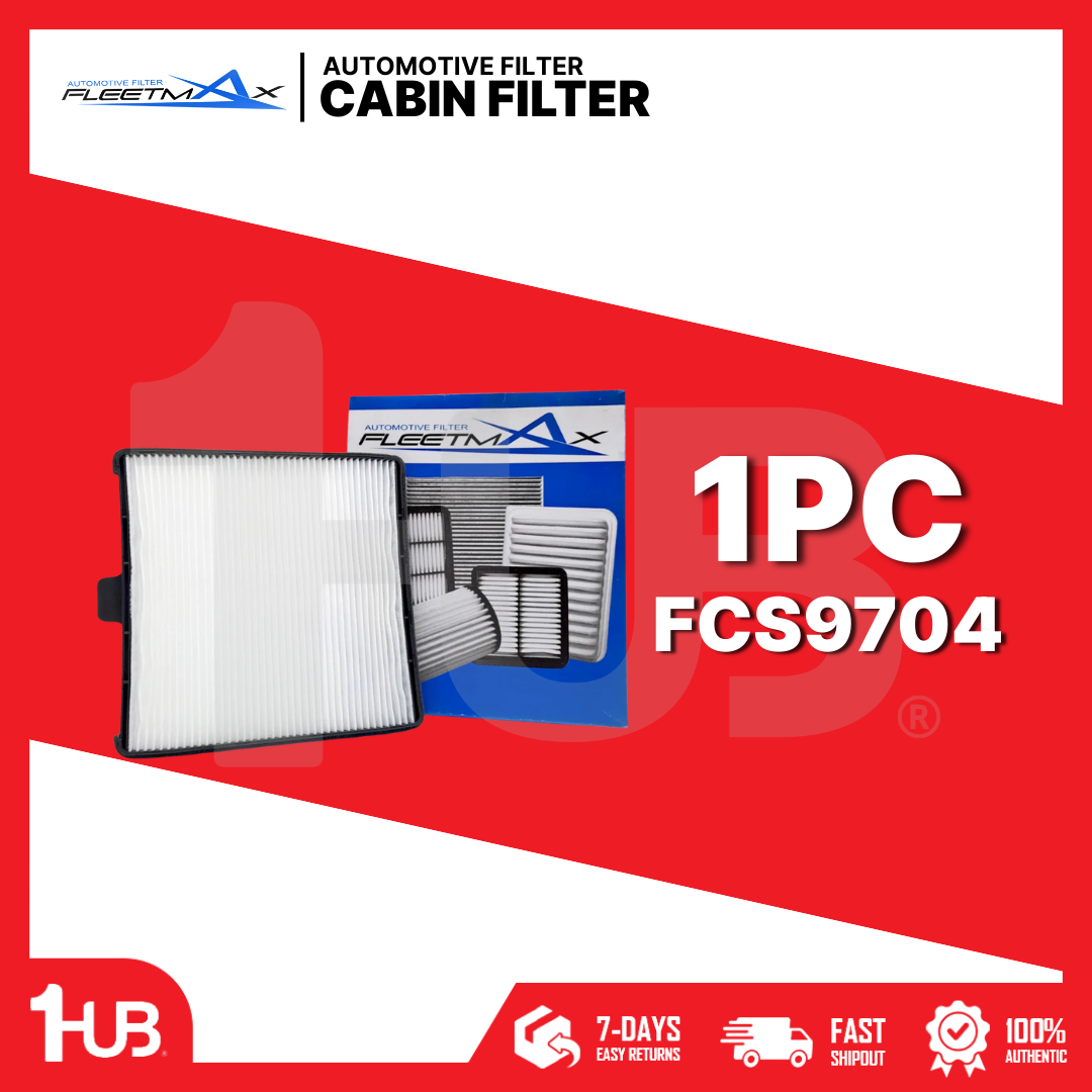 FLEETMAX CABIN FILTER CHEVROLET SPARK 07-10 FCS9704 ( 1 PC )