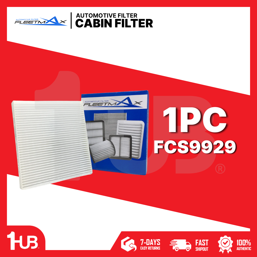 FLEETMAX CABIN FILTER CHEVROLET / ISUZU / MITSUBISHI COLORADO, TBLAZER 12-15 / D-MAX, MU-X 12-18 / LANCER 07-18, OUTLANDER 07-14, ASX 10-17 FCS9929 ( 1 PC )