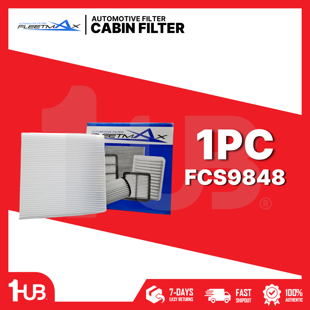 FLEETMAX CABIN FILTER HONDA ACCORD 03-23 / CIVIC, ODYSSEY, CRV i-VTEC 07-16 FCS9848 ( 1 PC )
