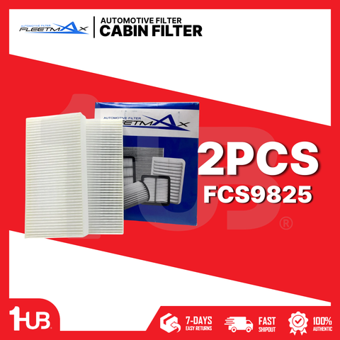 FLEETMAX CABIN FILTER HONDA CIVIC, CRV 02-06 2PC/SET FCS9825 ( 1 SET )