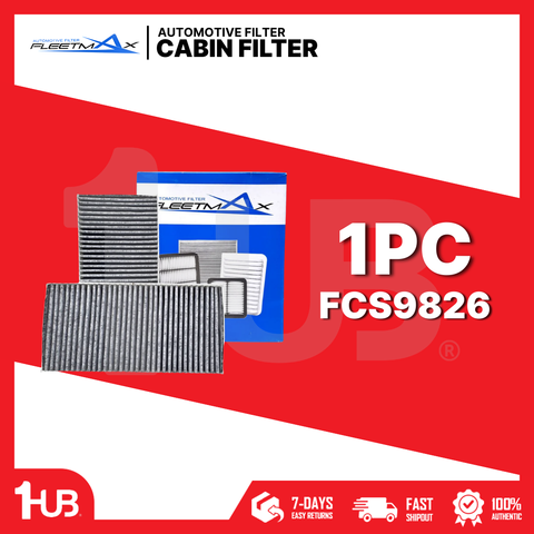 FLEETMAX CABIN FILTER HONDA CIVIC, CRV 02-06 W/ CHARCOAL FCS9826 ( 1 PC )