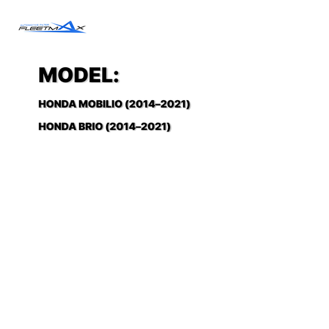 FLEETMAX CABIN FILTER HONDA MOBILIO , BRIO 14-21 FCS9859 ( 1 PC )