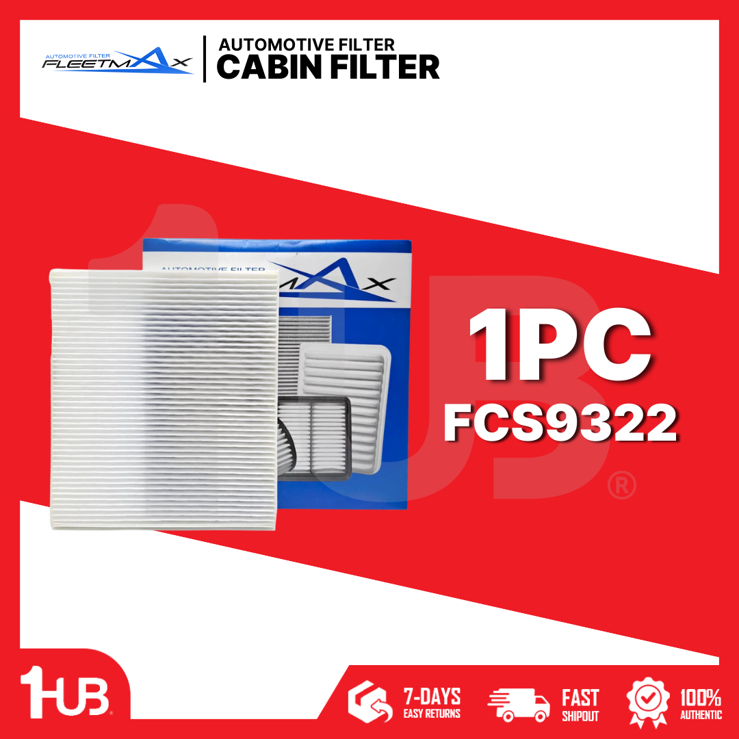 FLEETMAX CABIN FILTER HYUNDAI GETZ 06-11 2PCS/SET FCS9322 ( 1 PC )