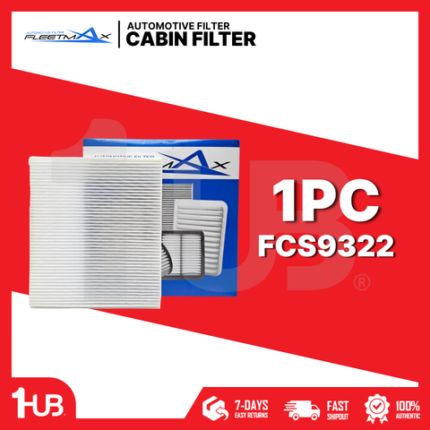 FLEETMAX CABIN FILTER HYUNDAI GETZ 06-11 2PCS/SET FCS9322 ( 1 PC )