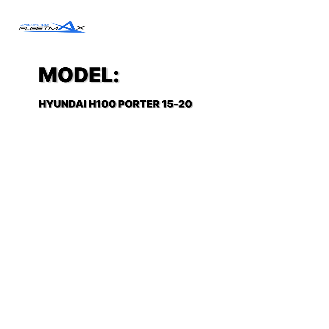 FLEETMAX CABIN FILTER HYUNDAI H100 PORTER 15-20 FCS9367 ( 1 PC )
