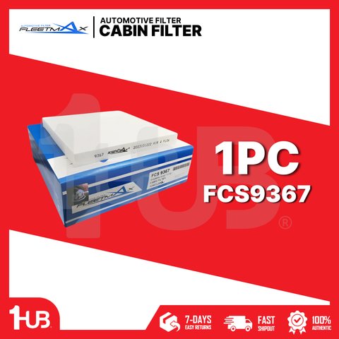FLEETMAX CABIN FILTER HYUNDAI H100 PORTER 15-20 FCS9367 ( 1 PC )
