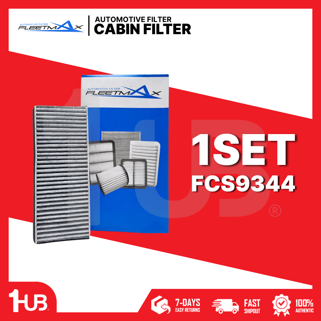 FLEETMAX CABIN FILTER HYUNDAI / KIA ACCENT 19-22, TUCSON 15-19 / RIO 18-21 FCS9344 ( 1 PC )