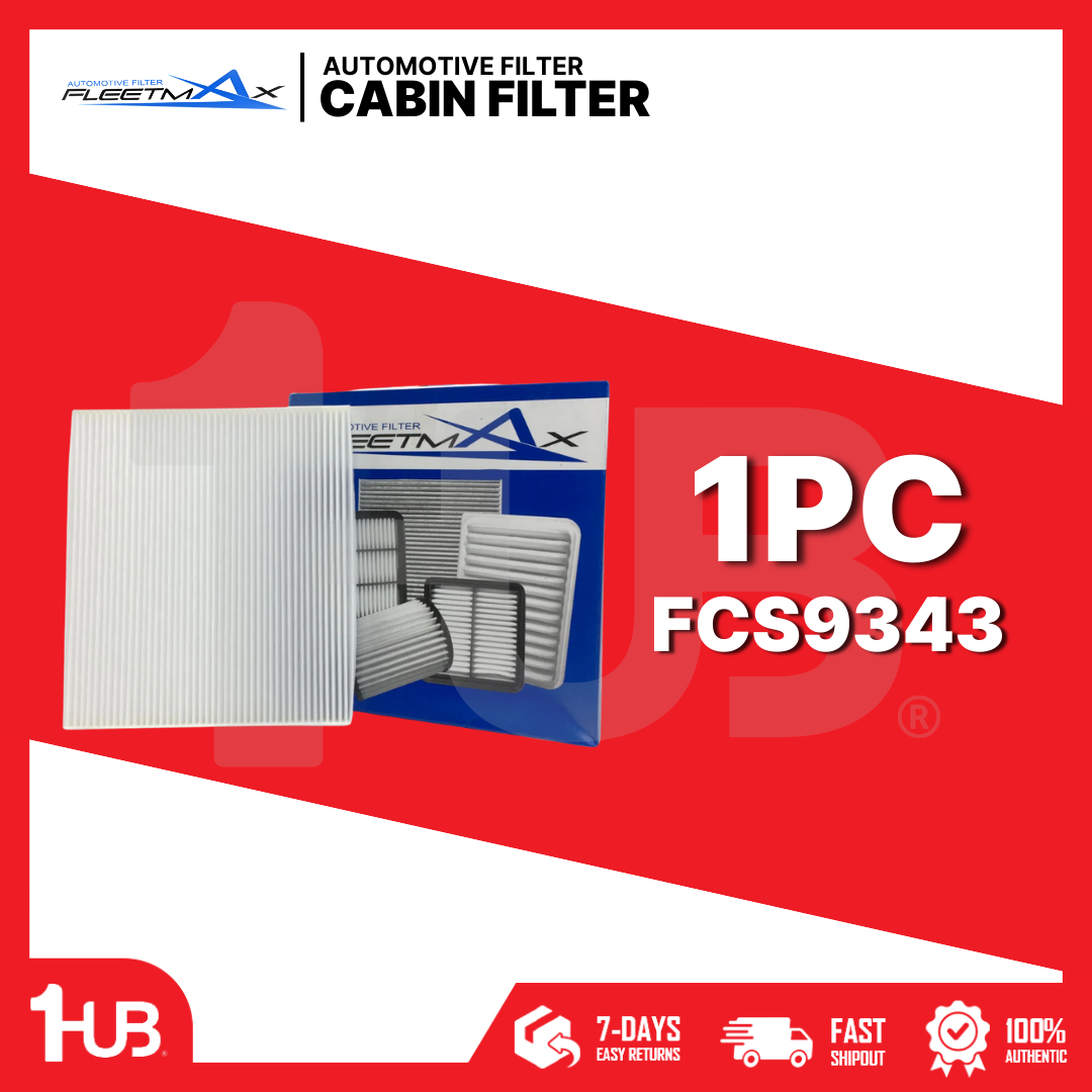 FLEETMAX CABIN FILTER HYUNDAI / KIA SANTA FE 13-18, SONATA 10-14 / OPTIMA 12-13 FCS9343 ( 1 PC )
