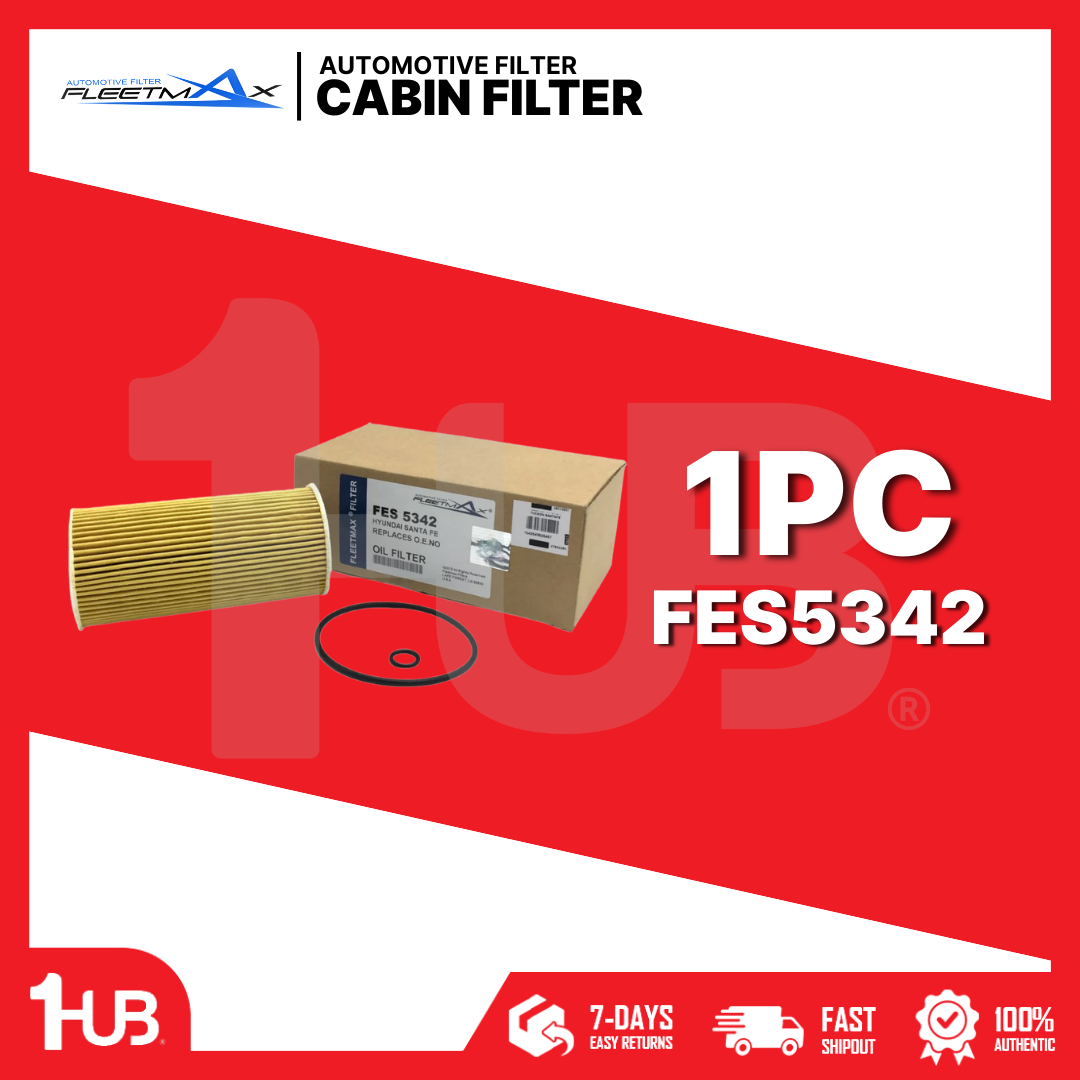 FLEETMAX CABIN FILTER HYUNDAI / KIA TUCSON 2.4, SANTA FE DSL 10-16 / TUCSON DSL 15-18 / SORENTO DSL 12-16 / SPORTAGE DSL 14-17 / GRAND CARNIVAL 15-21 FES5342 ( 1 PC )