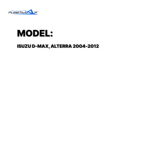 FLEETMAX CABIN FILTER ISUZU D-MAX, ALTERRA 04-12 FCS9067 ( 1 PC )