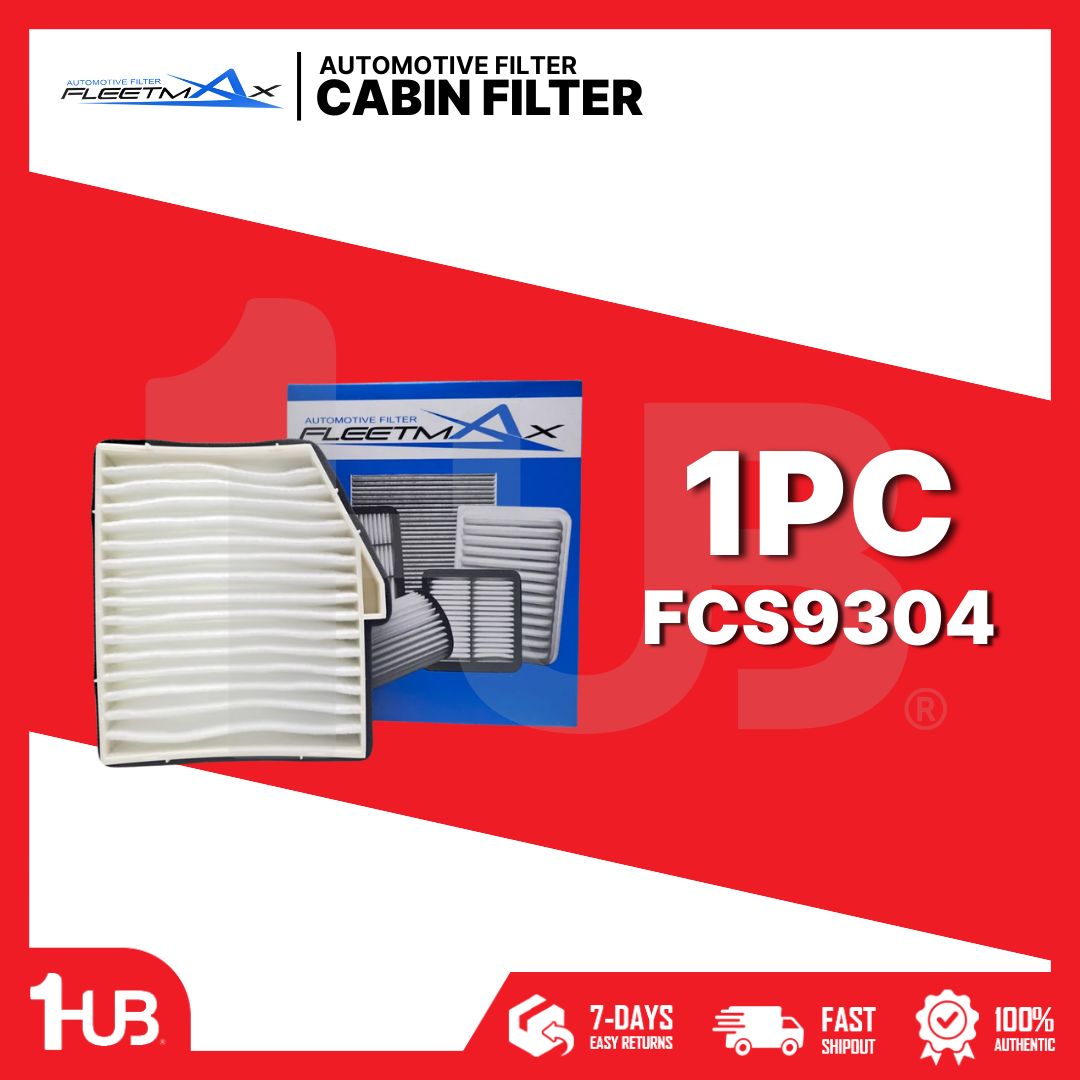 FLEETMAX CABIN FILTER KIA RIO 02-05 2PCS/SET FCS9304 ( 1 PC )