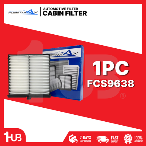FLEETMAX CABIN FILTER MAZDA 2 15-19 / CX-3 17-21 / CX-30 20-21 / 3 19-21 FCS9638 ( 1 PC )