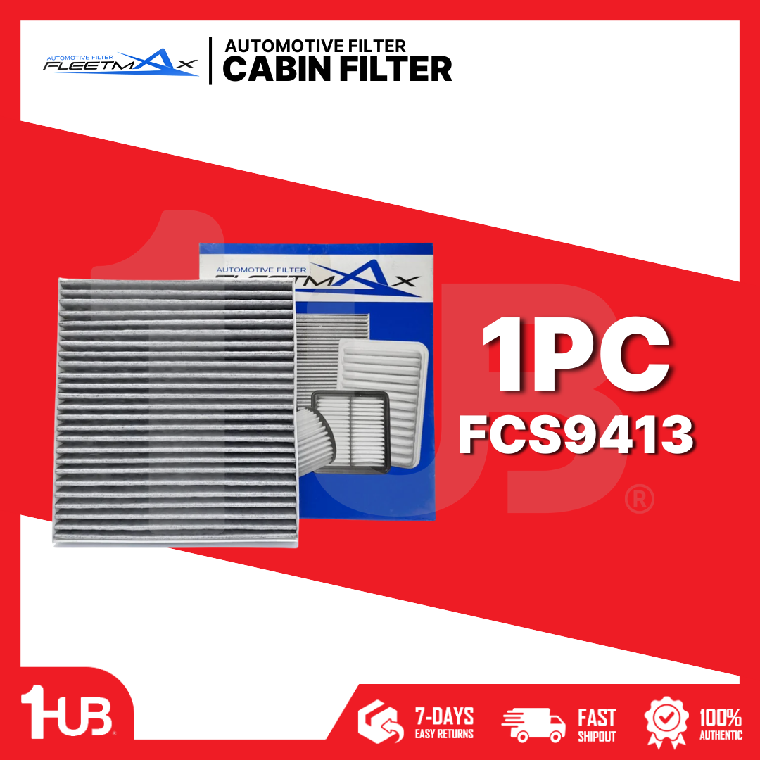 FLEETMAX CABIN FILTER NISSAN SERENA, SENTRA GSX 04-08 W/ CHARCOAL FCS9413 ( 1 PC )