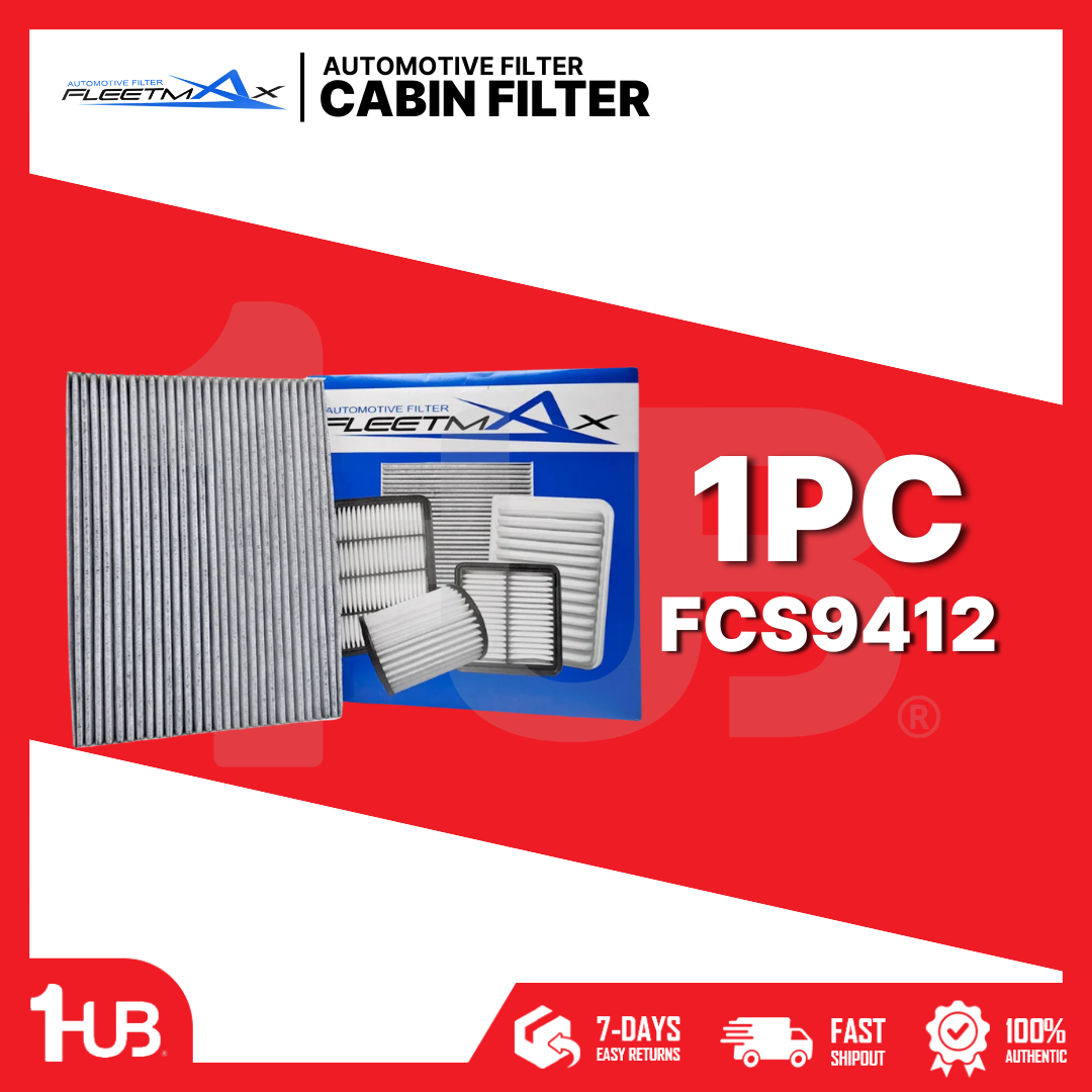 FLEETMAX CABIN FILTER NISSAN X-TRAIL, SENTRA 200 10-14 W/ CHARCOAL FCS9412 ( 1 PC )