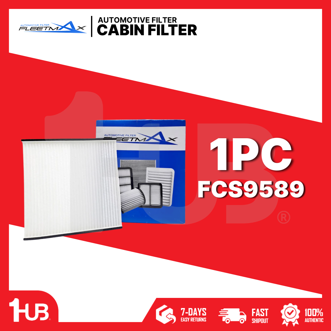 FLEETMAX CABIN FILTER TOYOTA FCS 9589 98-08, FJ CRUISER 08-20, CAMRY 02-03, LEXUS RX330 03-06 FCS9589 ( 1 PC )