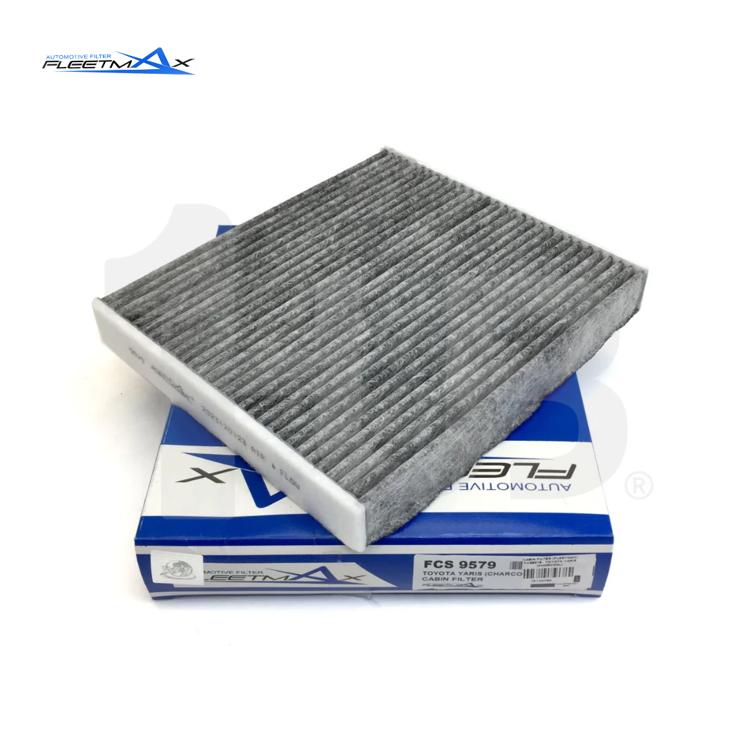 FLEETMAX CABIN FILTER TOYOTA VIOS, ALTIS, CAMRY, LC200 08-19 W/ CHARCOAL, ALPHARD 08-14 GENUINE TYPE, PREVIA, RAV-4 08-18, LEXUS NX200, NX300 14-20, LEXUS LX570 5.7L GAS 16-21 FCS9579 ( 1 PC )