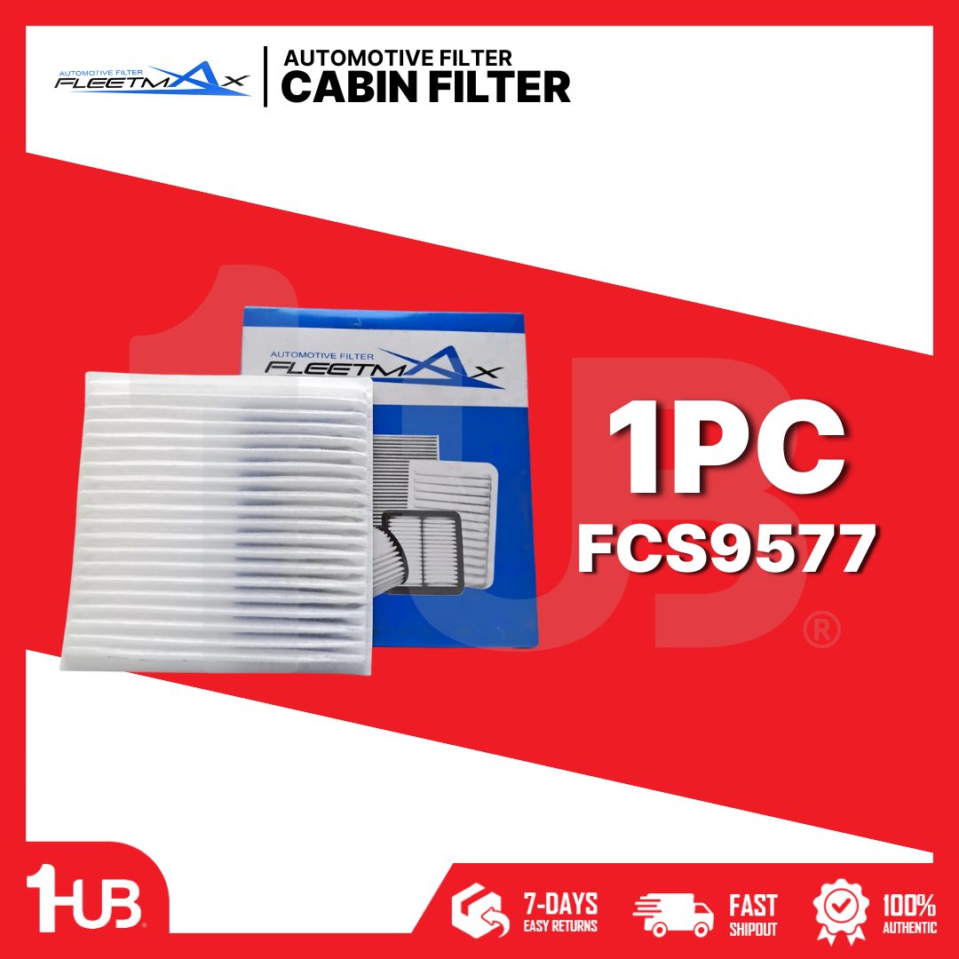 FLEETMAX CABIN FILTER TOYOTA VIOS, CAMRY, PREVIA, PRADO 04-06 FCS9577 ( 1 PC )