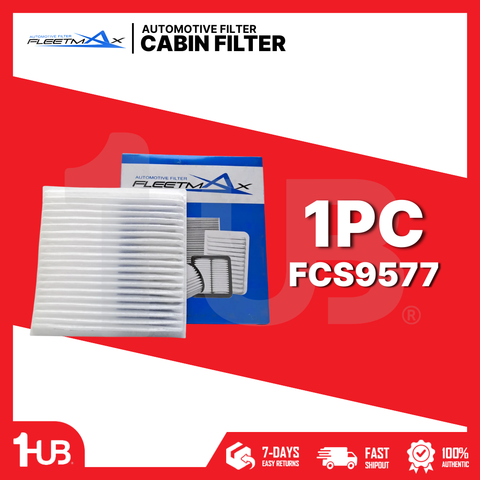 FLEETMAX CABIN FILTER TOYOTA VIOS, CAMRY, PREVIA, PRADO 04-06 FCS9577 ( 1 PC )