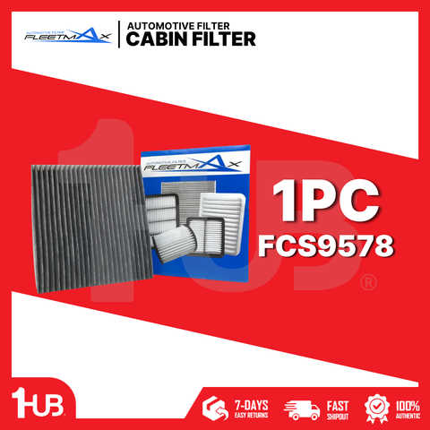 FLEETMAX CABIN FILTER TOYOTA YARIS, VIOS, ALTIS 08-18 FCS9578 ( 1 PC )