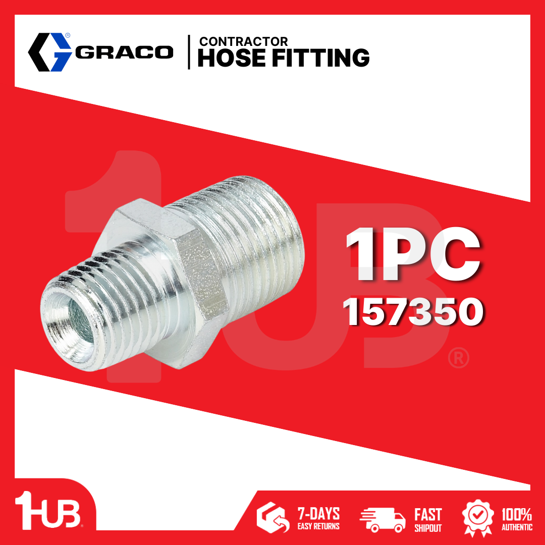 GRACO ADAPTER, 3/8 NPT X 1/4 NPT 157350 4757208 ( 1 PC )