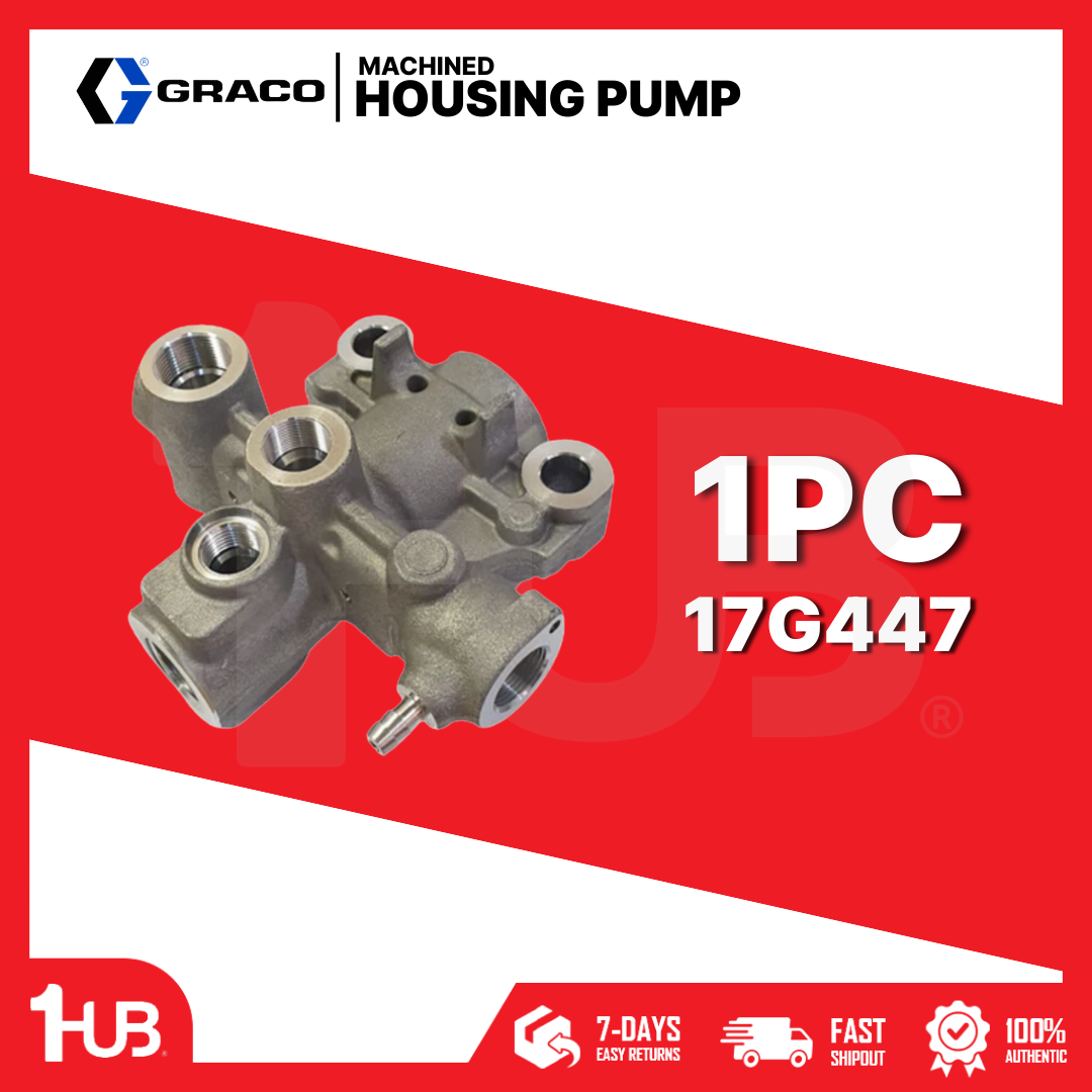 GRACO HOUSING PUMP MACHINED 17G447 8589181 ( 1 PC )