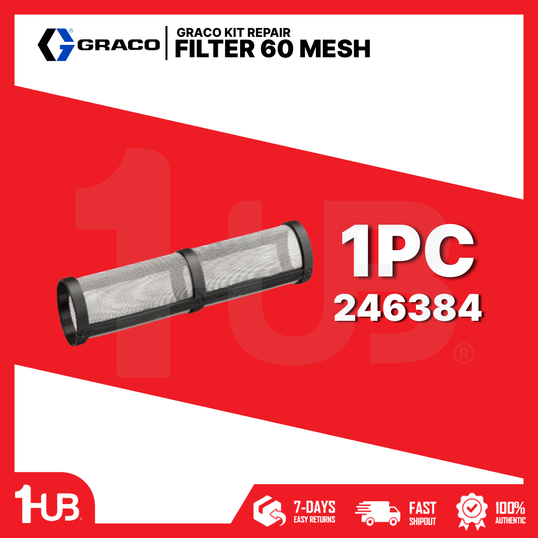 GRACO KIT REPAIR FILTER 60 MESH 246384 9128127 ( 1 PC )