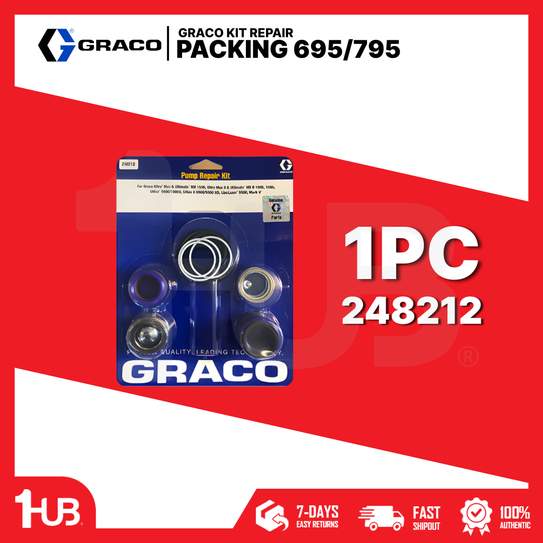 GRACO KIT REPAIR PACKING 695/795 248212 5487726 ( 1 PC )