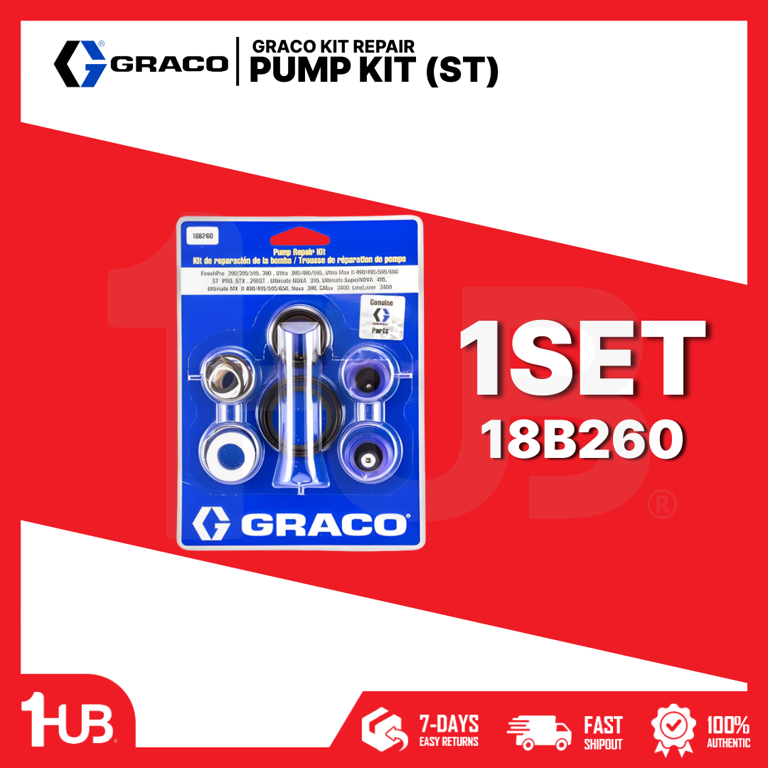 GRACO KIT REPAIR PUMP (ST) 18B260 8922495 ( 1 PC )