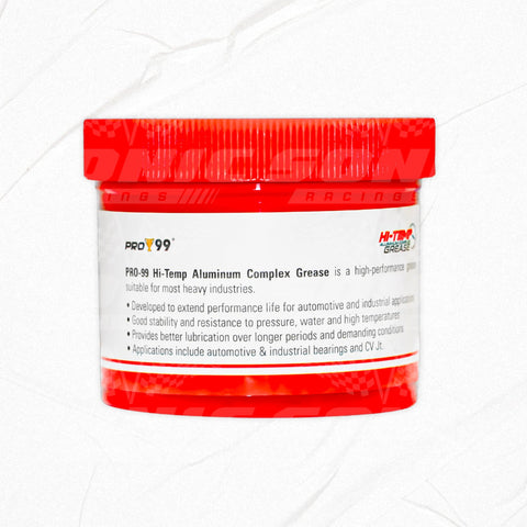 Pro99 EP3 HIGH TEMPERATURE COMPLEX LITHIUM RED GREASE (With Extreme Pressure Additives) PHG-7038-25 High Temp Grease, 250g