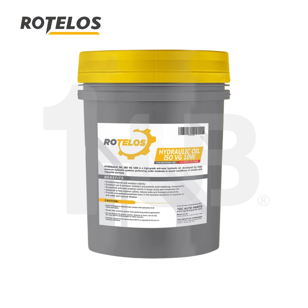 ROTELOS Hydraulic Oil ISO VG 32 Anti-Wear 18 Liter – High Performance Industrial Lubricant