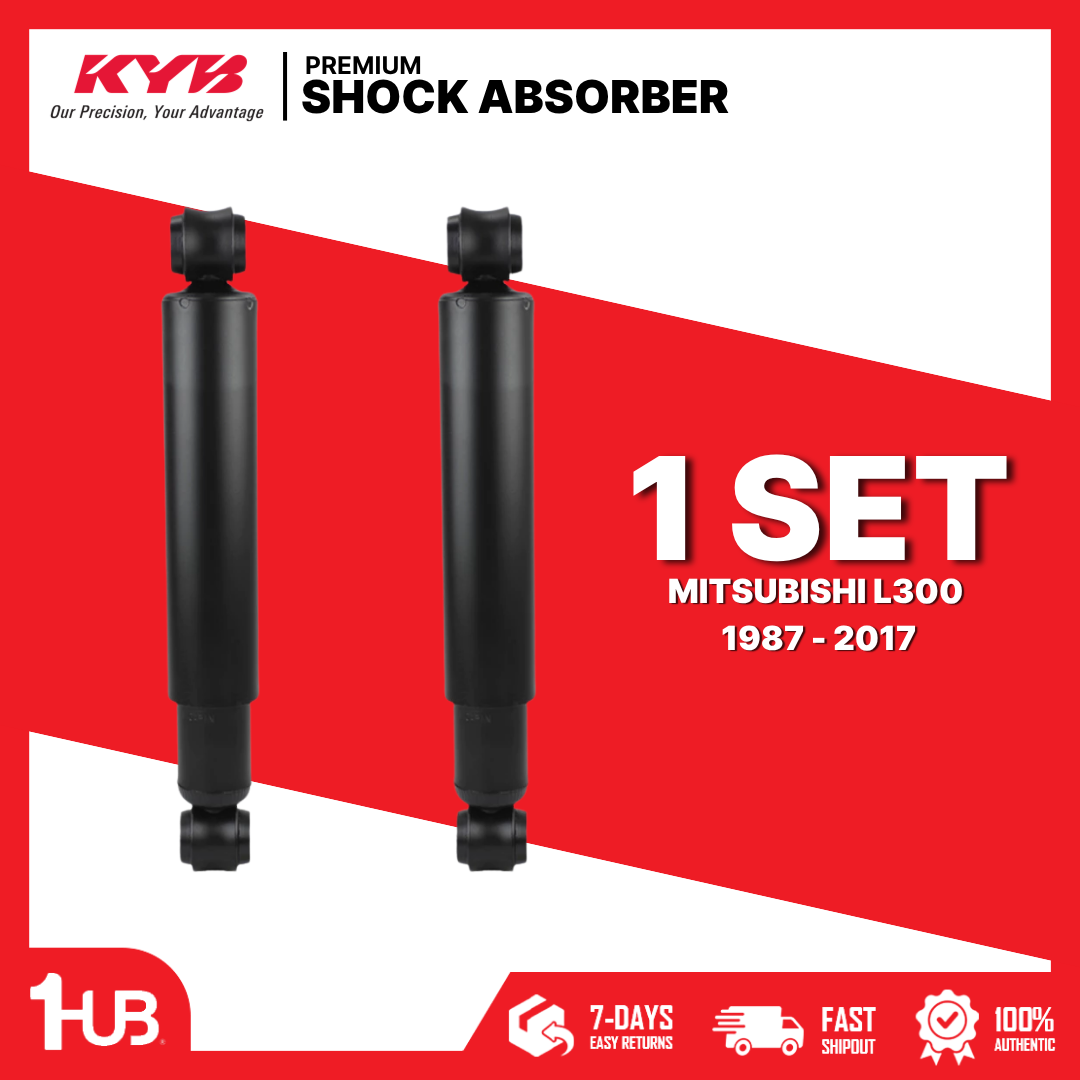 KYB Premium Rear Shock Absorber Set 443150 Mitsubishi L300  1987 - 2017