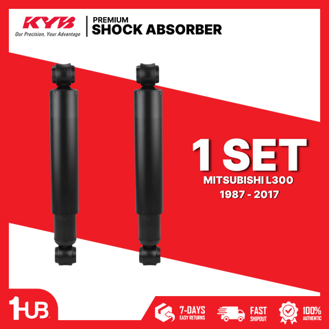 KYB Premium Rear Shock Absorber Set 443150 Mitsubishi L300  1987 - 2017