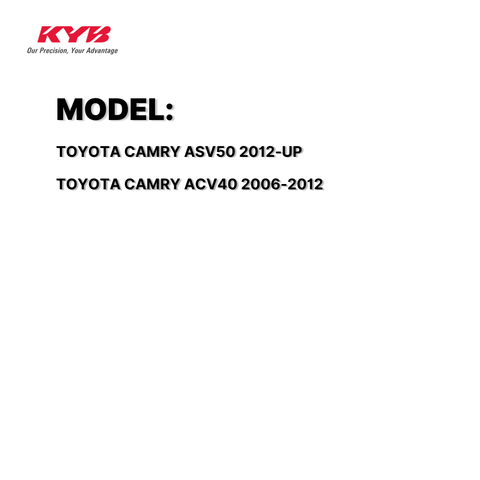 KYB SHOCK MOUNTING TOYOTA CAMRY ASV50 12-UP / CAMRY ACV40 06-12 FRONT WITHOUT BEARING SAM-SM7107 48609-06230 / 339353/4 / 339110 / 339111 ( 1 SET )