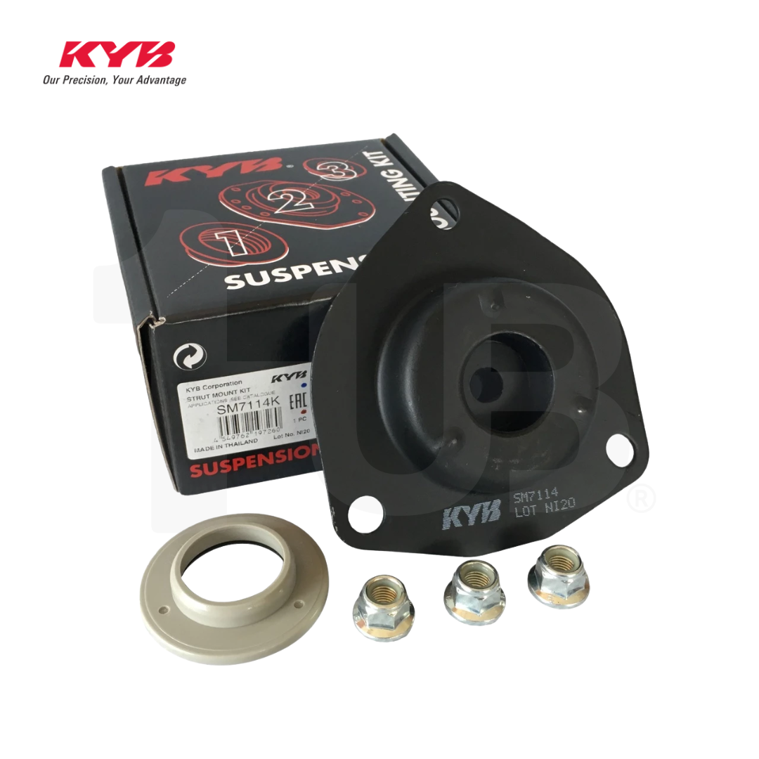 KYB SHOCK MOUNTING NISSAN XTRAIL T30 01-07, CEFIRO A33 92-12, TEANA,MAXIMA 03-09 FRONT WITH BEARING SAM-SM7114K 54320-AU701 ( 1 SET )