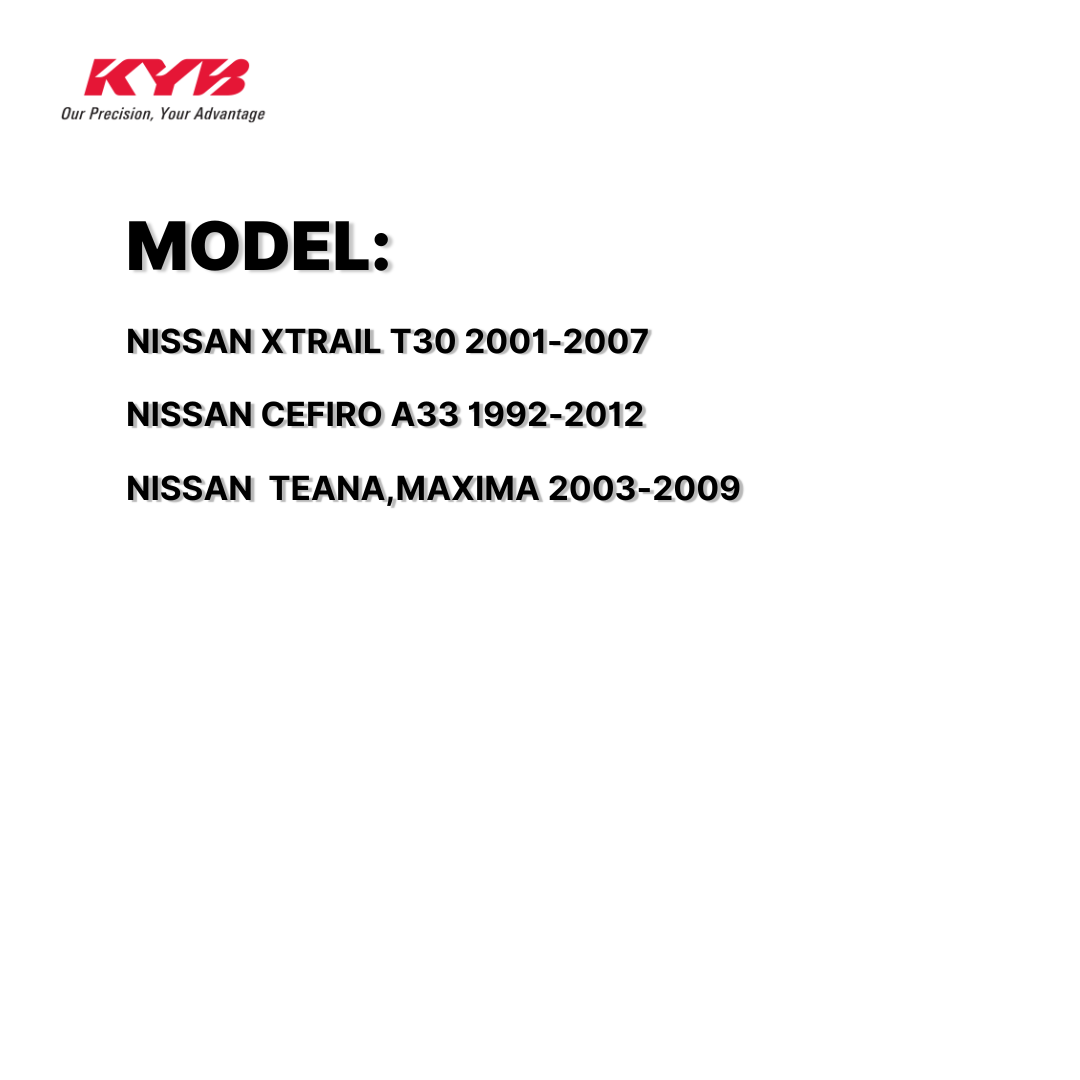 KYB SHOCK MOUNTING NISSAN XTRAIL T30 01-07, CEFIRO A33 92-12, TEANA,MAXIMA 03-09 FRONT WITH BEARING SAM-SM7114K 54320-AU701 ( 1 SET )
