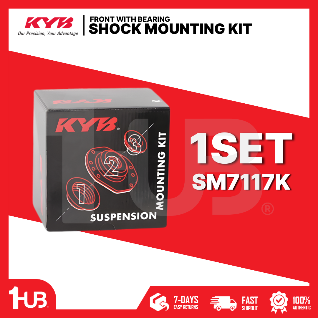 KYB SHOCK MOUNTING MAZDA / FORD 3 BL/BK 09-13, FORD FOCUS 1.4, 1.6 06-12 FRONT WITH BEARING SAM-SM7117K BP4K-34380 / 334700/1 ( 1 SET )
