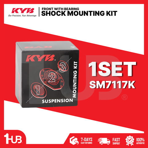 KYB SHOCK MOUNTING MAZDA / FORD 3 BL/BK 09-13, FORD FOCUS 1.4, 1.6 06-12 FRONT WITH BEARING SAM-SM7117K BP4K-34380 / 334700/1 ( 1 SET )
