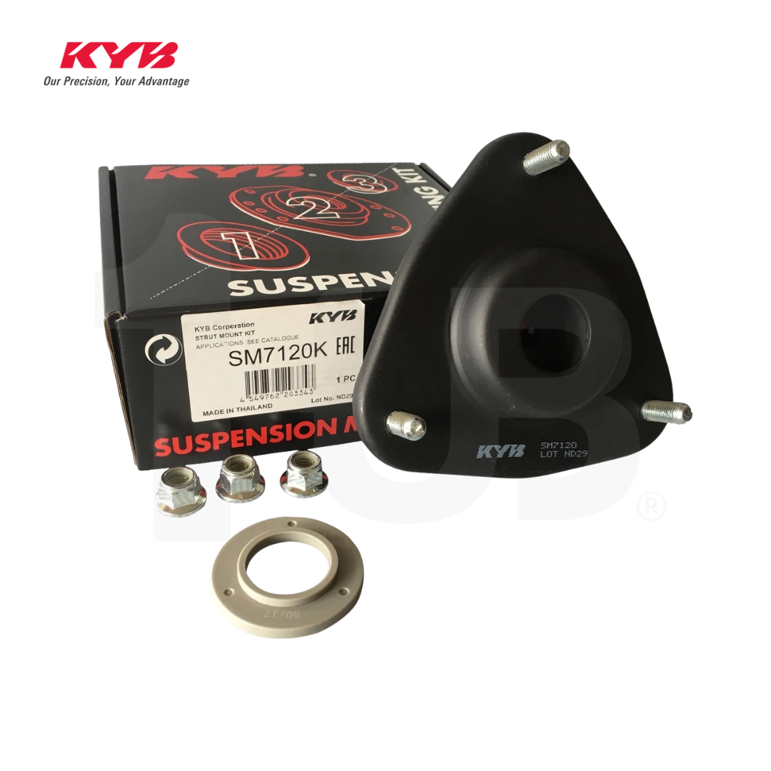 KYB SHOCK MOUNTING MITSUBISHI LANCER CS (CEDIA) 02-07 97-12 FRONT WITH BEARING SAM-SM7120K MR455018 / 333381 / 333288/9 ( 1 SET )